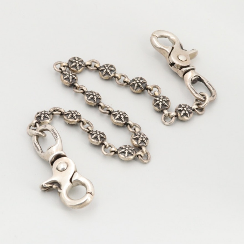 Chrome Hearts Sterling Silver Wallet Chain